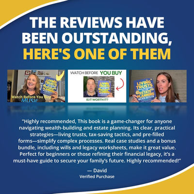 Living Trusts + Wills, Retirement, Tax & Estate Planning - The 6-in-1 Guide