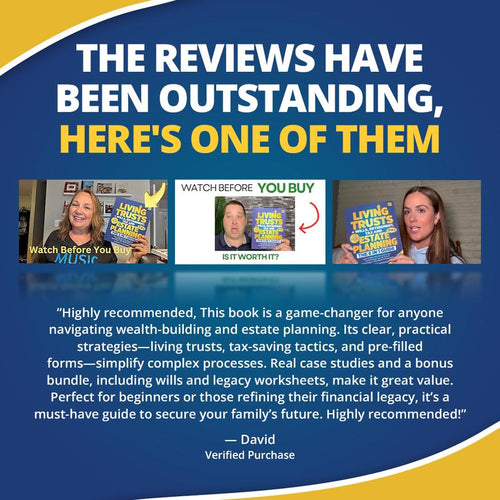 Living Trusts + Wills, Retirement, Tax & Estate Planning - The 6-in-1 Guide